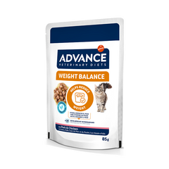 ADVANCE VET CAT WEIGHT BALANCE 85G - КОНСЕРВЫ ДЛЯ КОШЕК ДЛЯ КОНТРОЛЯ ВЕСА