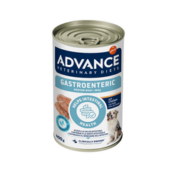 ADVANCE VETERINARY DIET DOG GASTROENTERIC MED/MAXI 400G - КОНСЕРВЫ ДЛЯ СОБАК СРЕДНИХ И КРУПНЫХ ПОРОД С ПРОБЛЕМАМИ ПИЩЕВАРЕНИЯ