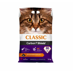 Intersand Classic Carbon 12kg - PREMIUM cementējošās kaķu smiltis