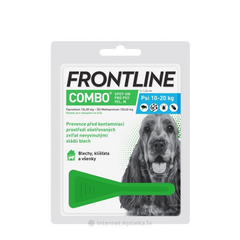 FRONTLINE COMBO SPOT-ON DOG M N1 SUŅIEM (10-20KG)