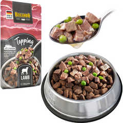 BELCANDO MASTERCRAFT TOPPING LAMB WITH PEAS 100G - KONSERVI SUŅIEM