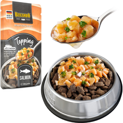 BELCANDO MASTERCRAFT TOPPING SALMON WITH BROCCOLI 100G - KONSERVI SUŅIEM