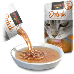 LEONARDO Drink суп для кошек с мясом утки 40 г