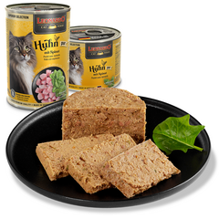 LEONARDO LEO Superior влажный корм для кошек с курицей и шпинатом 200 г