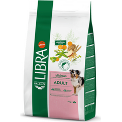 AFFINITY LIBRA DOG ADULT SALMON 14 KG - PIEAUGUŠIEM SUŅIEM, AR LASI