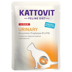 KATTOVIT Urinary Kalb 85g - Konservi kaķiem ar teļa gaļu