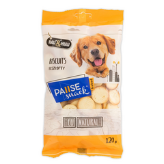 HAU & MIAU BAKED biscuits, 120 g - papildbarība suņiem, biskvīta cepumi.