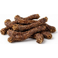 HAU & MIAU dog treat - duck necks 500 gr - papildbarība suņiem, kaltētie pīļu kakliņi.