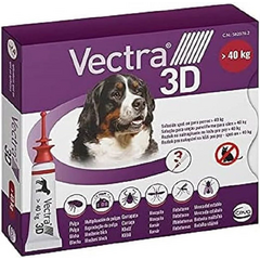 VECTRA 3D 8ML SUŅIEM NO 40KG N1 - PRETPARAZITĀRI PILIENI