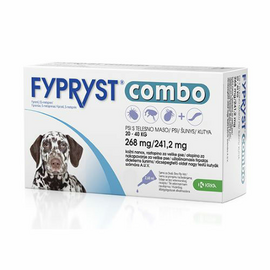 Fypryst Combo Spot-on pretparazitāri pilieni (pipetes) suņiem 20-40 kg 268 mg 1gb