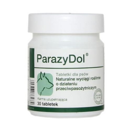 Minerālu papildbarība suņiem Dolvit ParazyDol 30 tab - натуральное средство от глистов