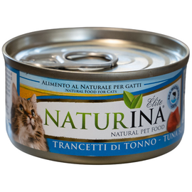 NATURINA ELITE WET TUNA SLICES 70G - KONSERVI KAĶIEM (TUNČA GABALIŅI)