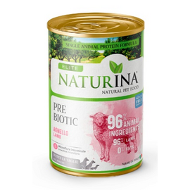 ELITE PREBIOTIC MONO LAMB AND PSYLLIUM Grain Free 400G — bezgraudu konservi pieaugušiem suņiem ar jēru un psillija sēklām