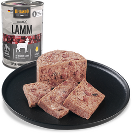 BELCANDO BASELINE WITH LAMB 400GR - SUŅU KONSERVI AR JĒRU BEZ GRAUDIEM