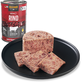 BELCANDO BASELINE WITH BEEF 400GR - SUŅU KONSERVI AR LIELLOPU BEZ GRAUDIEM