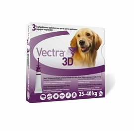 VECTRA 3D 4.7ML SUŅIEM NO 24-40KG N1 - PRETPARAZITĀRI PILIENI