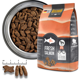BELCANDO MASTERCRAFT FRESH SALMON 10KG - SAUSĀ SUŅU BARĪBA AR LASI