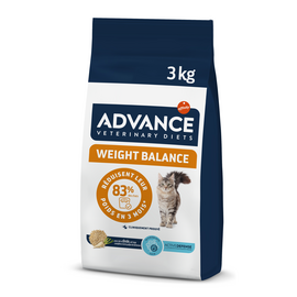 ADVANCE VETERINARY DIETS CAT WEIGHT BALANCE 3 KG - KAĶIEM SVARA KONTROLEI