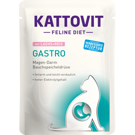 KATTOVIT GASTRO LACHS&REIS 85G - KONSERVI KAĶIEM AR LASI UN RISIEM