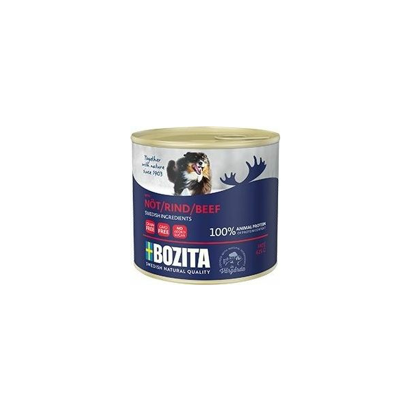 Bozita Naturals Dog Pate Rind 625g - Pastēte suņiem (liellops)