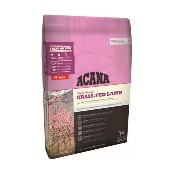 Acana Grass - Fed Lamb 11.4 kg - visu šķirņu suņiem (jērs)