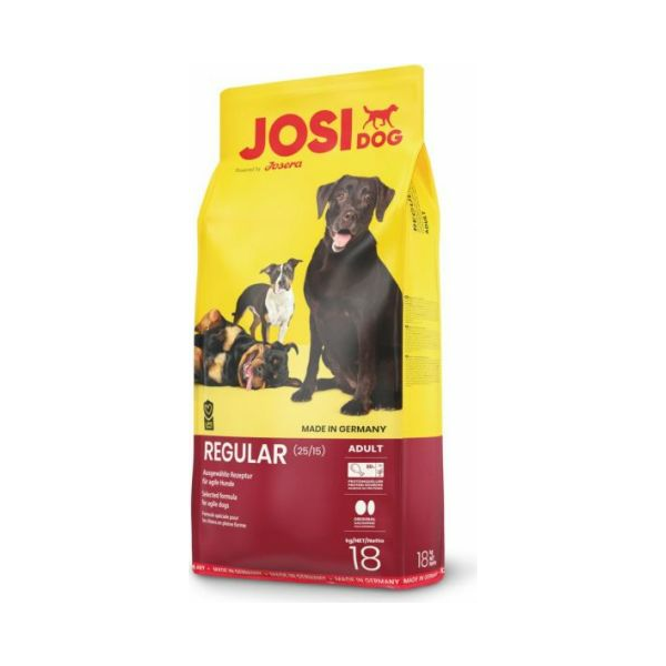 Josera JosiDog Regular 15kg - Для собак всех пород (птица и кукуруза)
