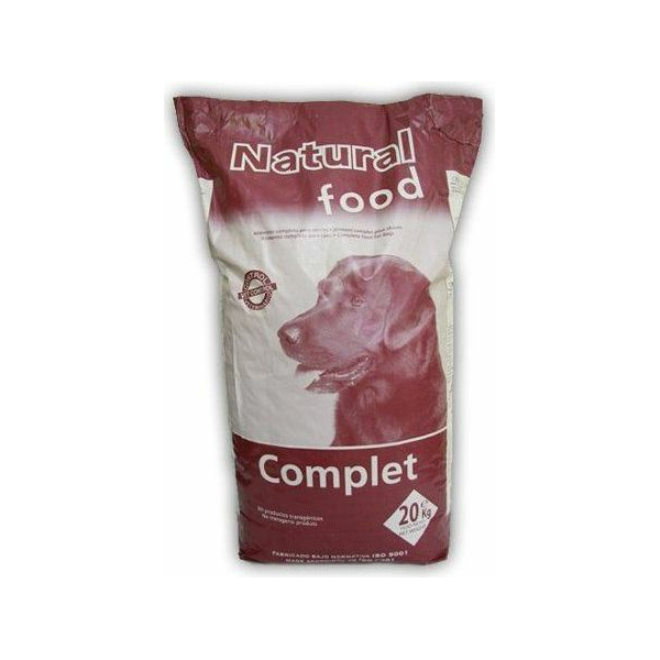 Natural Food Complete 20kg - Visu šķirņu pieaugušiem suņiem