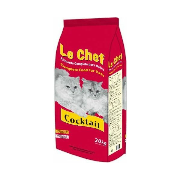 LE Chief Cat Coctail 20kg - Pieaugušiem kaķiem (gaļa)