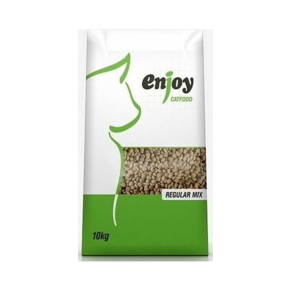 Enjoy Adult Cat Regular Mix 10kg - Pieaugušiem kaķiem (gaļa)