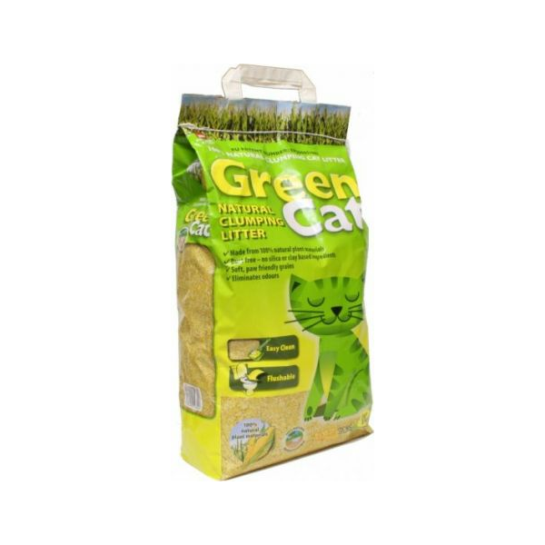 Green Cat 12 L - kukurūzas kamolus veidojošie pakaiši