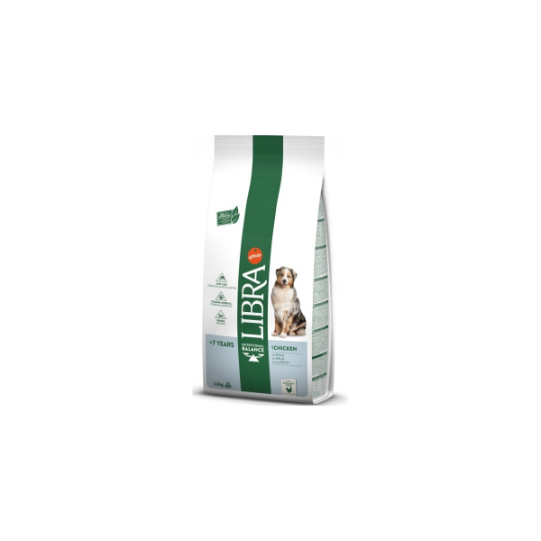 LIBRA DOG SENIOR +7 YEARS 12KG - VISU ŠĶIRŅU VECAĶIEM SUŅIEM (VISTA)