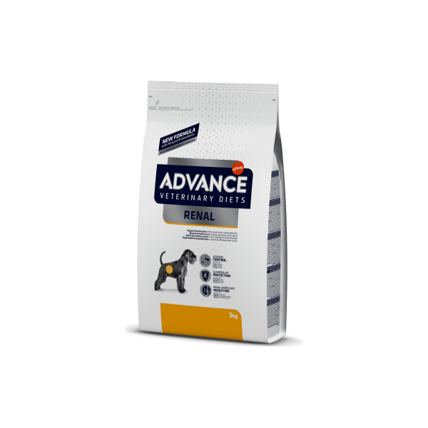 ADVANCE VET DOG RENAL FAILURE 3KG - Pieaugušiem suņiem ar nieru mazspēju