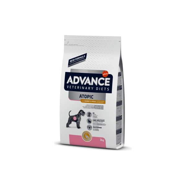 ADVANCE VET DOG  ATOPIC RABBIT 3.0KG - Для собак с атопическим дерматитом с кроликом