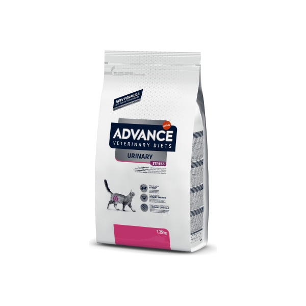 ADVANCE VET CAT URINARY STRESS 1.25 KG - Для котов при мочекаменной болезни для снижения стресса