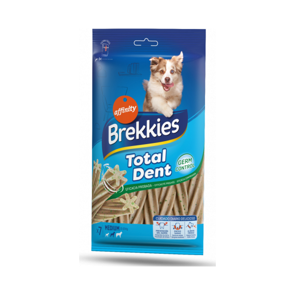 BREKKIES DENTAL CARE STICK 180GR - GARDUMS SUŅIEM (MUTES DOBUMA HIGIĒNA)
