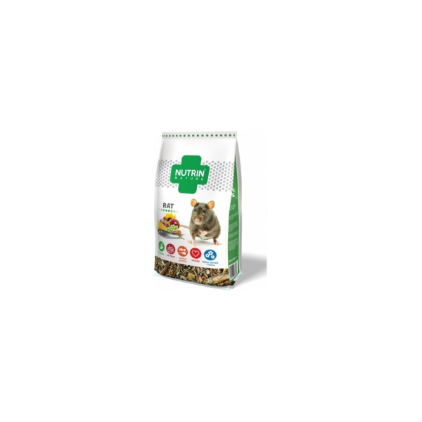 NUTRIN  Nature - Rat 750gr - PILNVĒRTĪGA BARĪBA ŽURKĀM