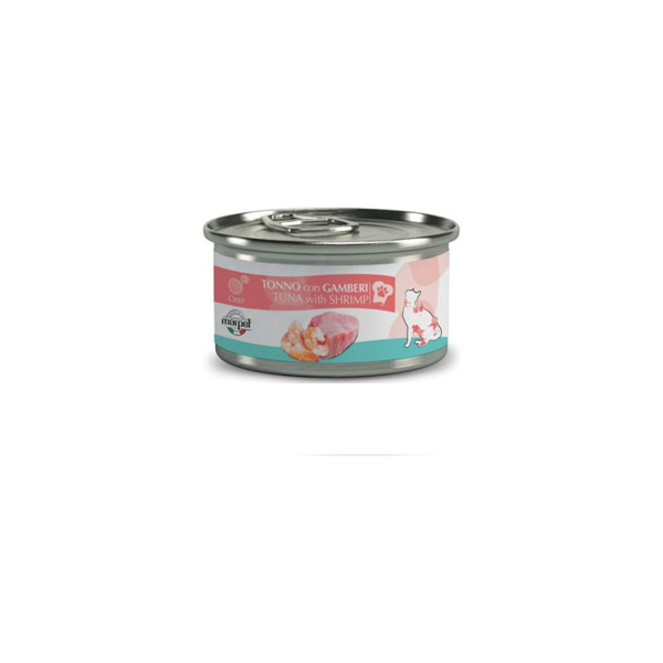 Chef Cat Tuna with Shrimp 80g - Konservi ar Tunci un Garnelem