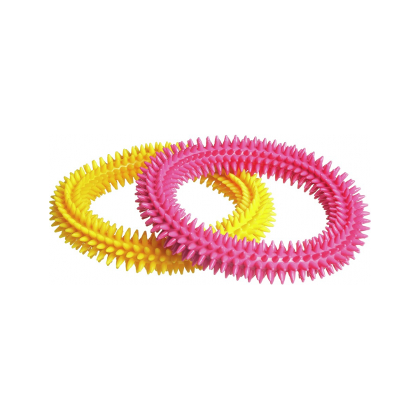 Rotaļlieta suņiem - Gumijas masāžas aplis 16cm