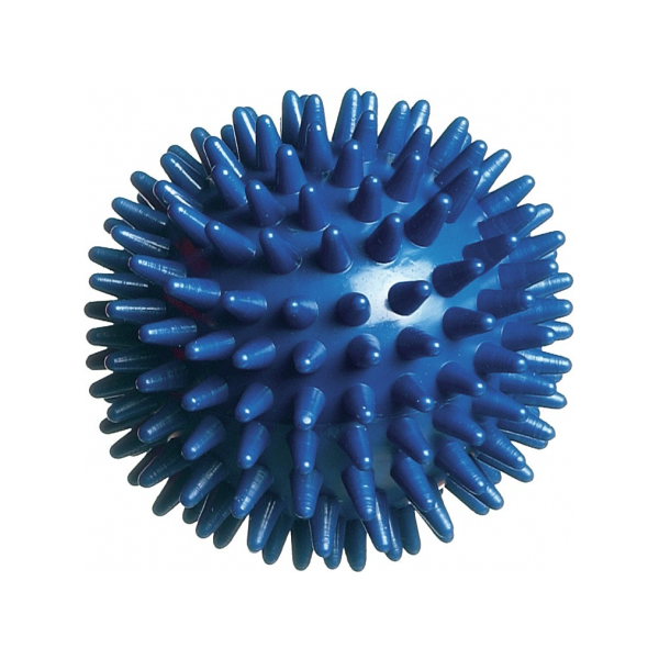 Игрушка для собак - Мяч из твердой резины с ёжиками 78мм