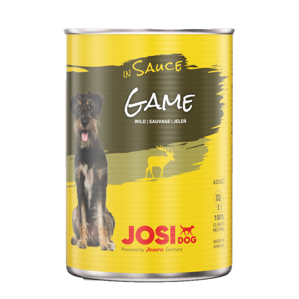 JOSERA JosiDog Game in sauce 415g - Medījuma gaļa mērcē