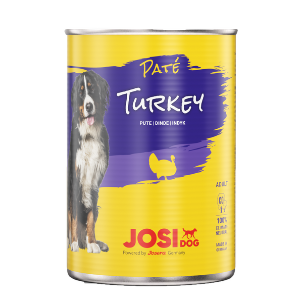 JOSERA JosiDog Pate Turkey 400g -  Konservi  suņiem tītara pastēte