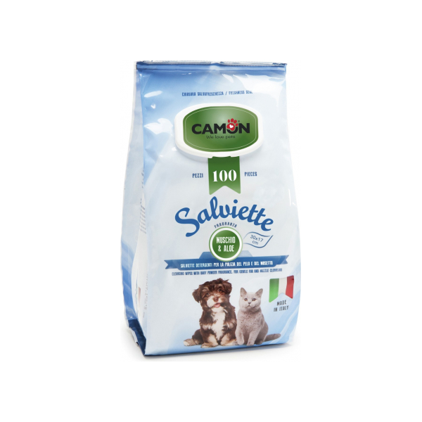 Mitrās tīrīšanas salvetes Aloe Vera 30x17cm 100gb.