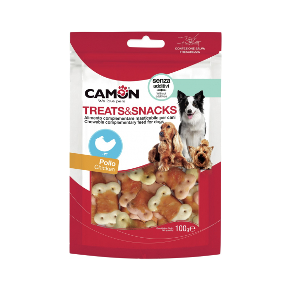 Biskvīta cepumi ar vistas gaļu 100g - Gardums suņiem