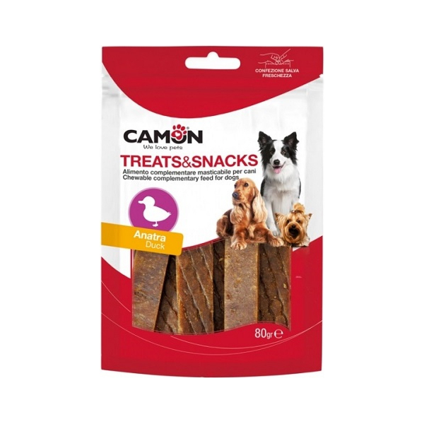 Мягкая нарезка из утиного мяса 80г - Лакомство для собак