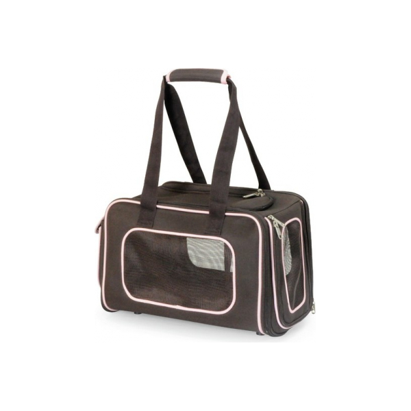 Сумка для переноски животных, серая  40x23x23cm