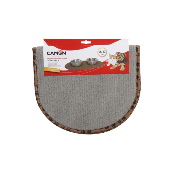 Mikrofibras paliktnis zem bļodām suņiem un kaķiem 55 x 33 cm