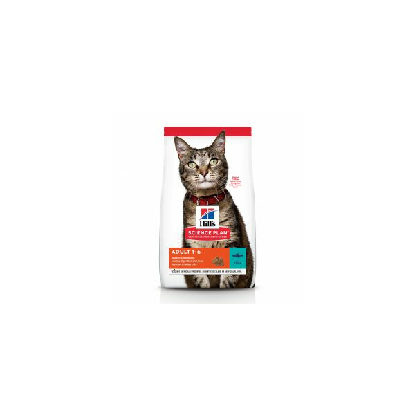 HILL'S CAT ADULT TUNA 1.5 KG - sausā barība ar tunci pieaugušiem kaķiem