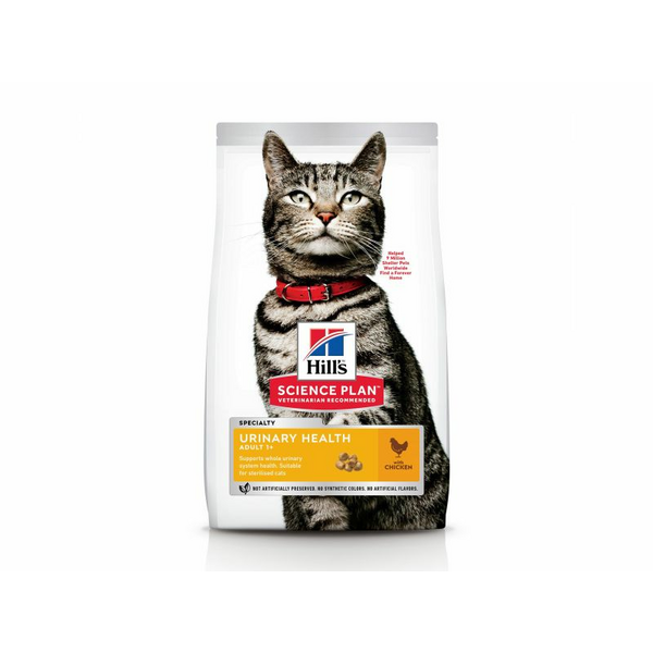 HILL'S CAT URINARY HEALTH CHICKEN 300 g - sausā barība ar vistu urīnceļu veselībai pieaugušiem kaķiem
