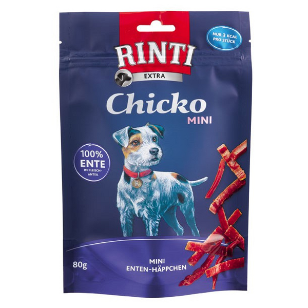RINTI Extra Mini Chicko Ente 80g - 100% Mini pīles fileja
