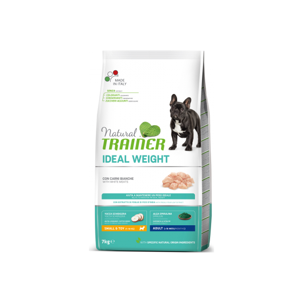 NT DOG WEIGHT CARE MINI WHITE MEAT 7KG - BARĪBA MAZO ŠĶIRŅU PIEAUGUŠIEM SUŅIEM AR BALTO GAĻU SVARA KONTROLE
